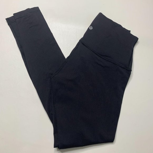 lululemon athletica Pants - Lululemon Leggings Black 10 Full Length Athletic